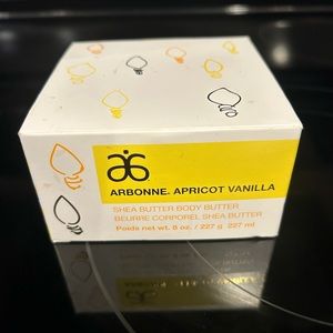 Arbonne Apricot Vanilla Shea Butter Body Butter 8oz